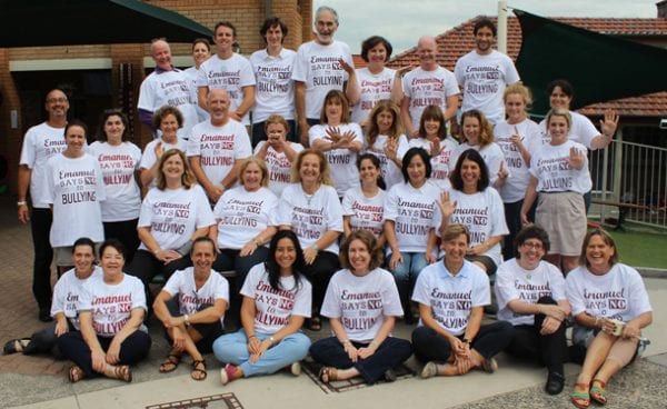 A school says " no" to bullying