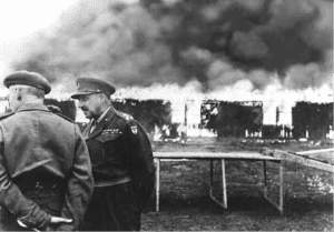 Burning down the camp