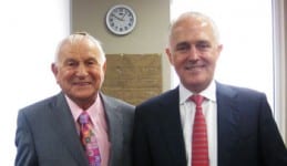 Carl Rose and Malcolm Turnbull
