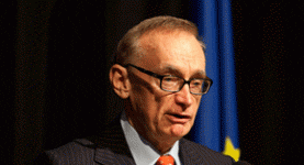 Foreign Minister Senator Bob Carr