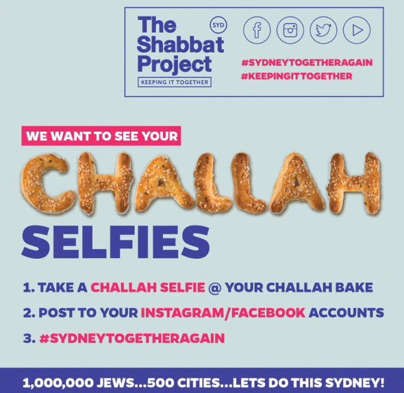 Challah-Selfie