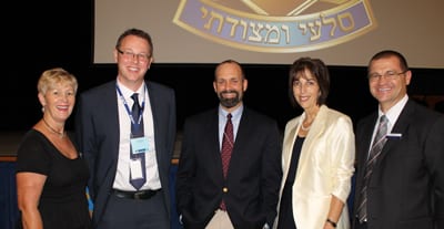 Michelle Chaplin, Simon Brooks, Mark Church, Wendy Barel and David Cook.