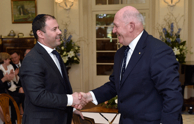 Minister Frydenberg and the Governor-General