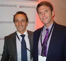 Australian Ambassador Dave Sharma with Third Secretary Ben Rhee