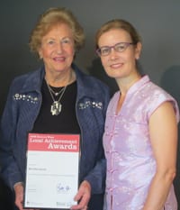 Ethel David and Gabrielle Upton