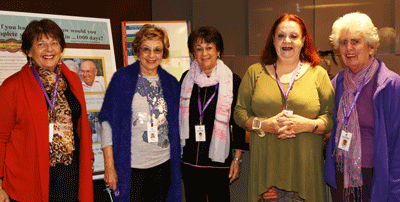 Eva Schlesinger, Monica Ginsberg, Cathy Shapiro Tini Van-Gelder, Helene Gonski