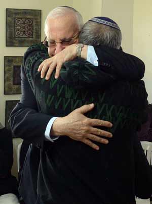 A visit from the president Photo: Haim Zach/GPO