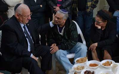 A visit from the president Photo: Haim Zach/GPO