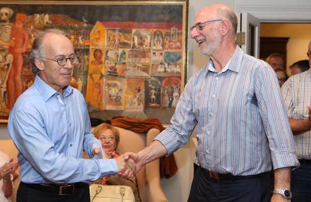 Stephen Chipkin and Peter Philippsohn Photo: Giselle Haber