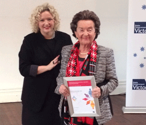 Jill Hennessy and Masha Zeleznikow