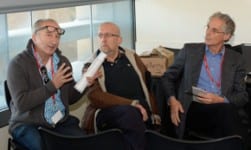 Jack Goldberg and Rabbi Jeffrey Kamins