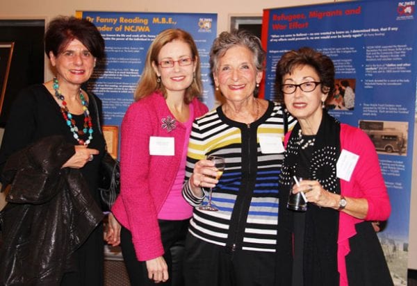 Mary Grozinger, Gabrielle Upton MP, Jenny Burman, Victoria Nadel