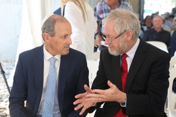 Vic Alhadeff and The Hon Greg Donnelly MLC