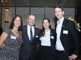 Nadene and Vic Alhadeff, Sarai Polk and Ranen Sahar