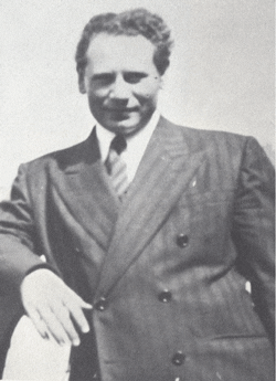 Benzion Netanyahu in 1940. Credit: Courtesy of The David S.Wyman Institute for Holocaust Studies.