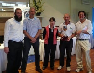 P1020086 (Small) Rabbi Mendel Kastel, Tony Green, Bev Golovsky, Kenneth Broit and Nick Diamond