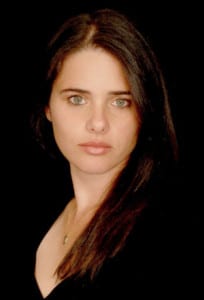 Israeli Justice Minister Ayelet Shaked. Credit: Wikimedia Commons.
