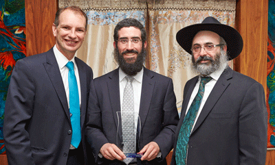 RCV-AGM-400-let-to-right,-David-Southwick-MP,-Rabbi-Yaakov-Glassman,-Rabbi-Meir-Shlomo-Kluwgant