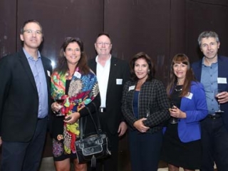 Rossi Eshed, Jacqui Bakker, Dr Ron Weiser AM, Pam Krail, Michelle Blum and Dan Springer