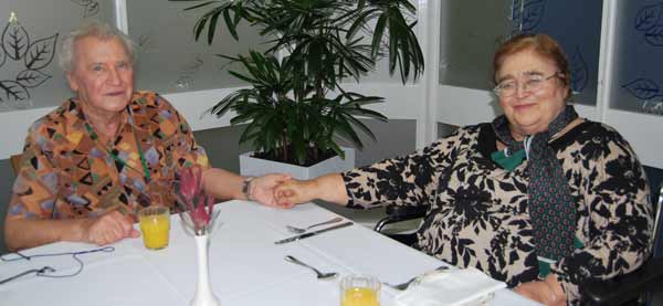 Moissei Fidler and wife Serafima Lapteva