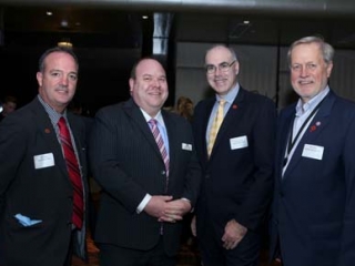 The Hon Paul Green MLC, Yair Miller OAM, The Hon Dr Peter Phelps MLC and The Hon Robert Borsak MLC