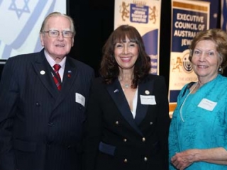 The Rev Hon Fred Nile MLC, Silvana Nile and Karen Bos