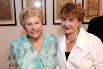 Three generations of the descendants of Rabbi Leib Aisack Falk have participated in the opening of an exhibition at The Great Synagogue on masterpieces from the Falk Library.