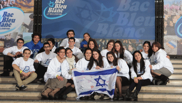 Toulouse students in Israel