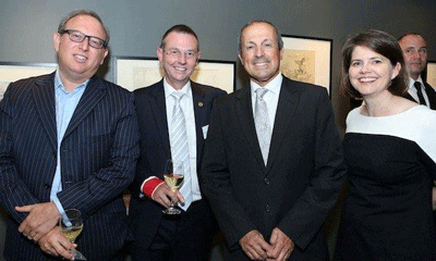 Yaron Finkelstein, Bruce Notley-Smith, Vic Alhadeff and Anna McPhee