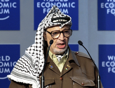 Yasser Arafat Pic: World Economic Forum