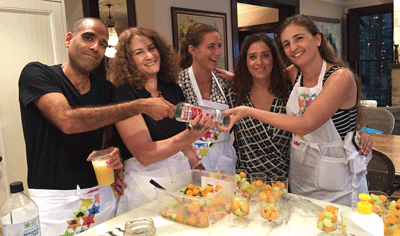 Culinary delegates from the Arava in Israel celebrate life and food together with Sydney
