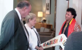 Bronwyn Bishop receives petition