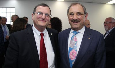 Ambassador-Designate Shmuel Ben-Shmuel and RObert Goot