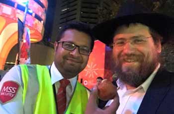 Security enjoys a Chanukah gift