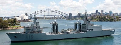 The Spanish navy in Sydney