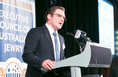 NSWJBD president Jeremy Spinak Photo: Nadine Saaks