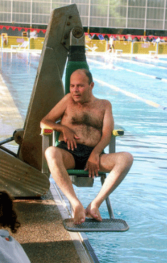 Lifting into the pool