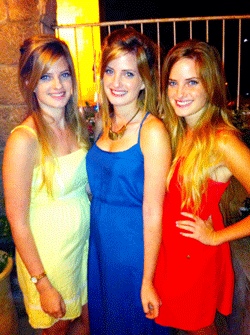 Nomi, Odelia and Donna Orbaum